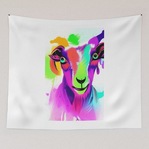 Item preview, Goat Simulator Sticker 2023 designed and sold by SociableAnimals.