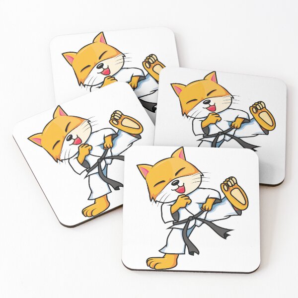 Item preview, Funny karate cat  designed and sold by Munnapd.