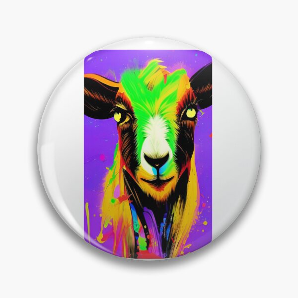 Item preview,  Goat Simulator Sticker 2023 designed and sold by SociableAnimals.