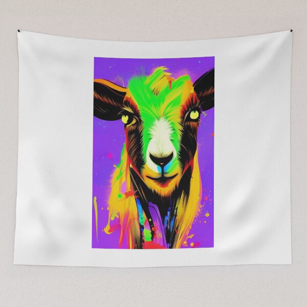 Item preview,  Goat Simulator Sticker 2023 designed and sold by SociableAnimals.
