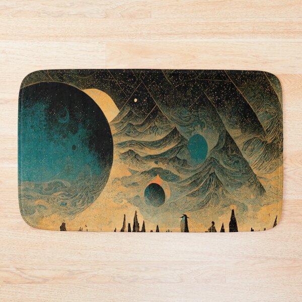 Item preview, Abstract Post Apocalyptic Wasteland Scene 2 designed and sold by Styxiann.