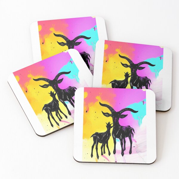 Item preview,  Goat Simulator Sticker 2023 designed and sold by SociableAnimals.