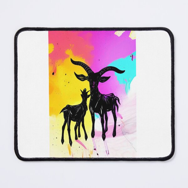 Item preview, Goat Simulator Sticker 2023 designed and sold by SociableAnimals.