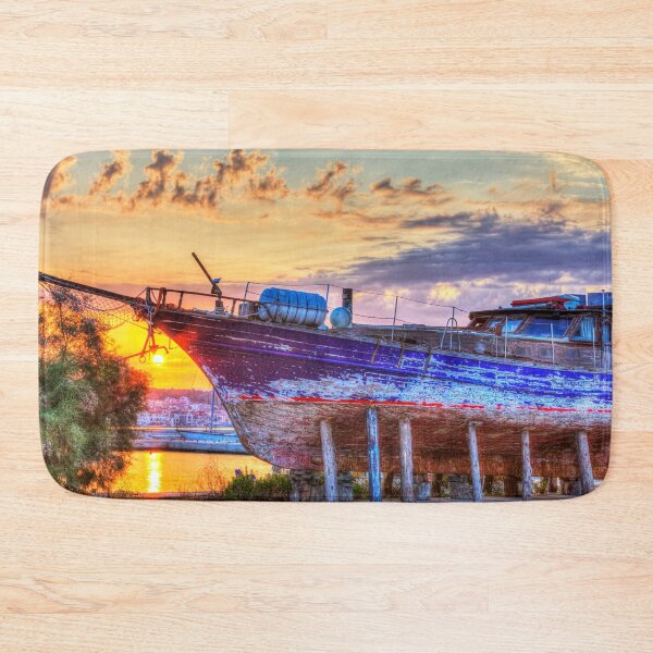 Item preview, Kefalonia, Greek Shipyard Sunset designed and sold by Paul Thompson Photography.