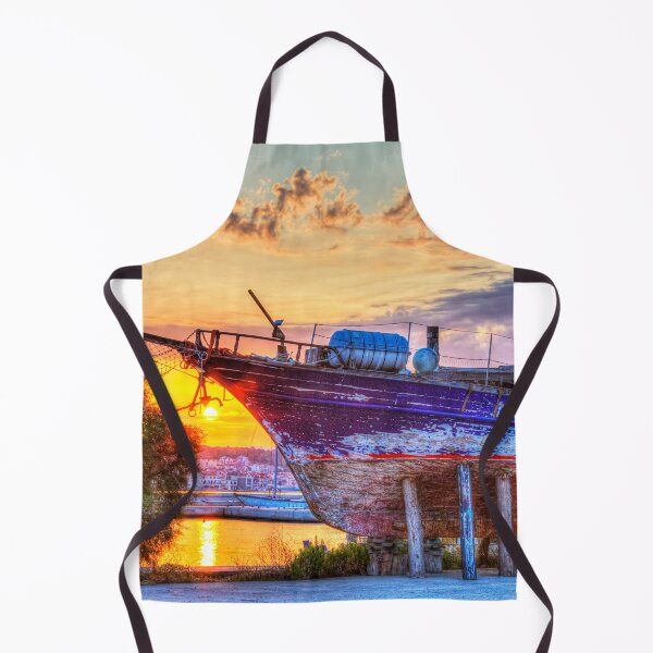 Item preview, Kefalonia, Greek Shipyard Sunset designed and sold by Paul Thompson Photography.