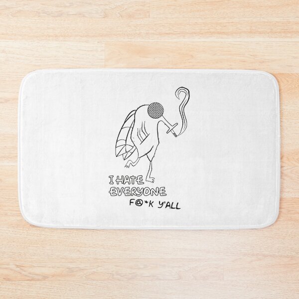 Item preview,  Fly I hate everyone Black Words designed and sold by Yes-Monkey.