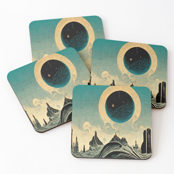 Item preview, Abstract Post Apocalyptic Wasteland Scene 4 designed and sold by Styxiann.