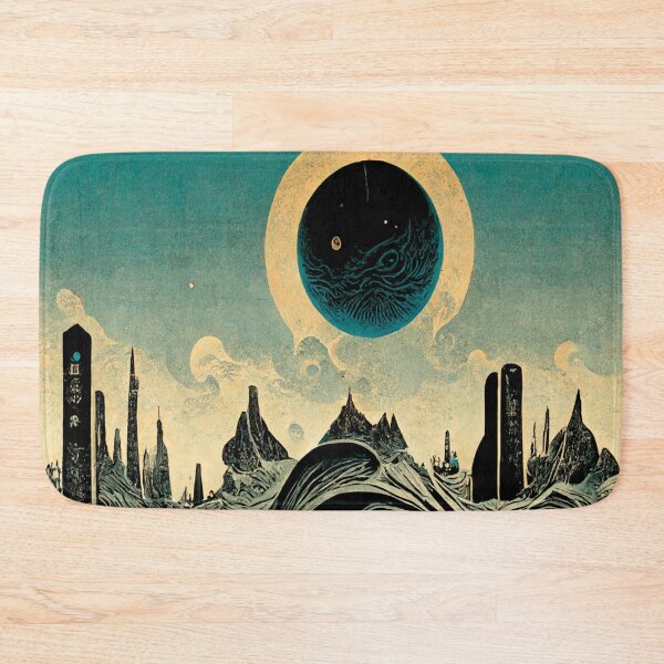 Item preview, Abstract Post Apocalyptic Wasteland Scene 4 designed and sold by Styxiann.