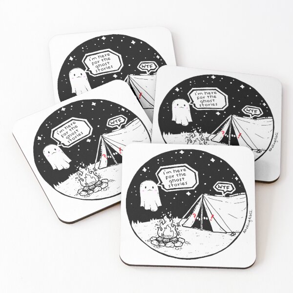 Item preview, Camping Ghosts designed and sold by Miss-A-McQ-Art.