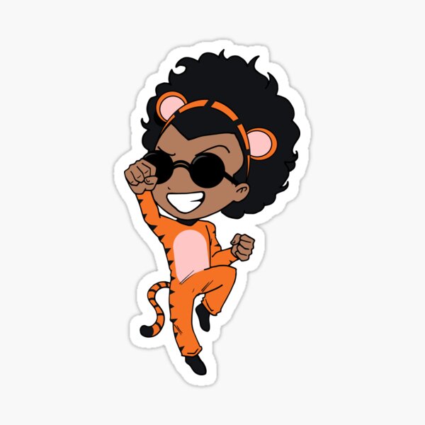 Chibi Rao Tiger Sticker