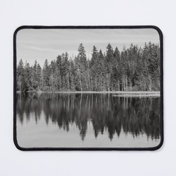 Item preview, Trees reflection in the water designed and sold by kevinsingeisen.