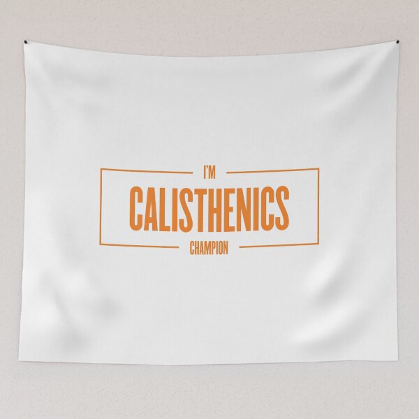 Item preview, Calisthenics Champion: A Title Earned Through Hard Work and Dedication designed and sold by hybridsthenos.