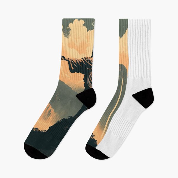 Item preview, Christ the Redeemer: Stunning Vector Landscape designed and sold by Abili-Tees.