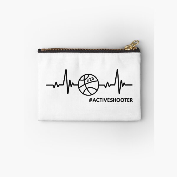 Item preview, Active Shooter Basketball Heartbeat designed and sold by Pixelish.