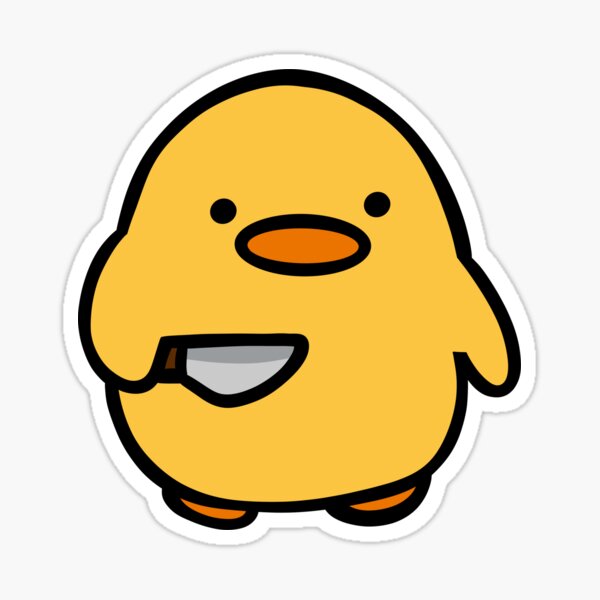 Item preview, Duck with a knife designed and sold by 147ology.
