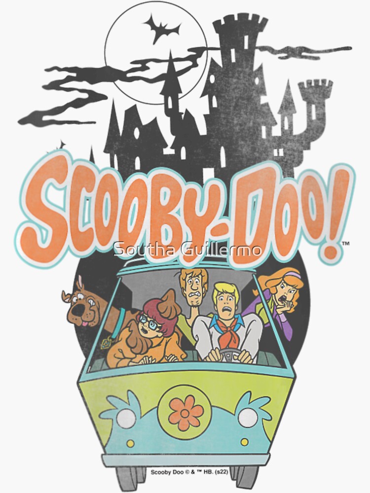 "Scooby Doo Haunted Castle" Sticker for Sale by guillermosouezv Redbubble