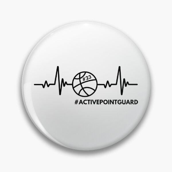 Item preview, Active Point Guard Basketball Heartbeat designed and sold by Pixelish.
