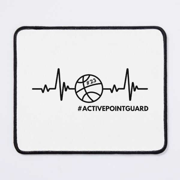 Item preview, Active Point Guard Basketball Heartbeat designed and sold by Pixelish.