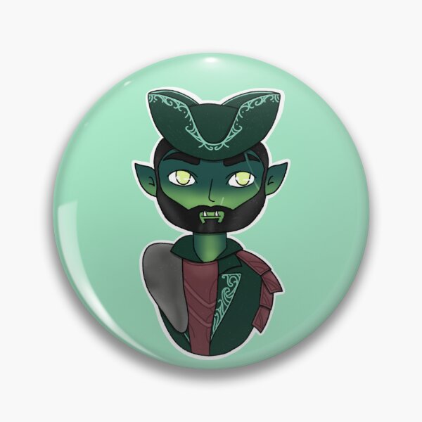 Item preview, chibi fjord stone ━ half-orc paladin warlock designed and sold by cozyartcadia shop.