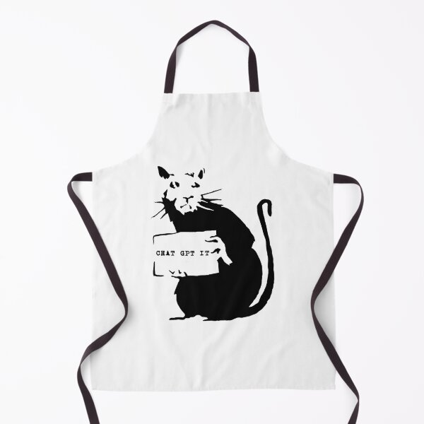 Artikelvorschau, CHAT GPT IT - Banksy-Ratten-Design entworfen und verkauft von ChatGPT.