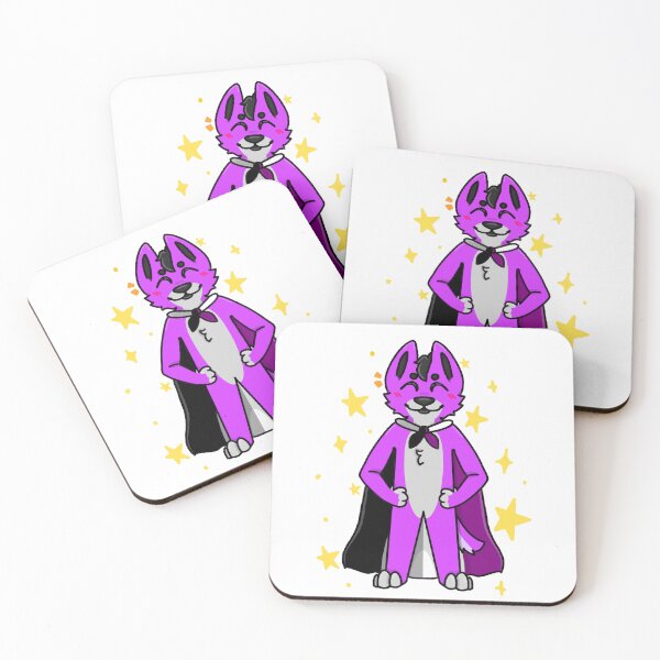 Item preview, Asexual Pride Wolf with Cape designed and sold by RexagonIII.