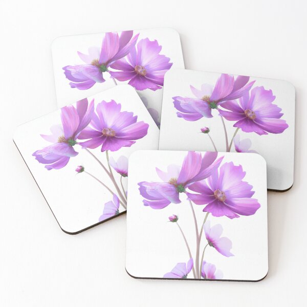 Artikelvorschau, Lila Kosmosblumen entworfen und verkauft von Vanover Designs.