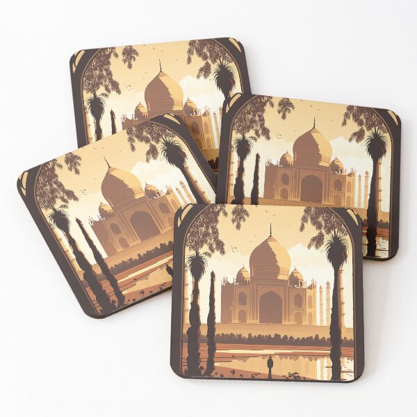 Item preview, The Taj Mahal: Stunning Vector Landscape designed and sold by Abili-Tees.
