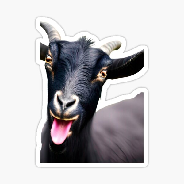 Goat Simulator Glossy Sticker