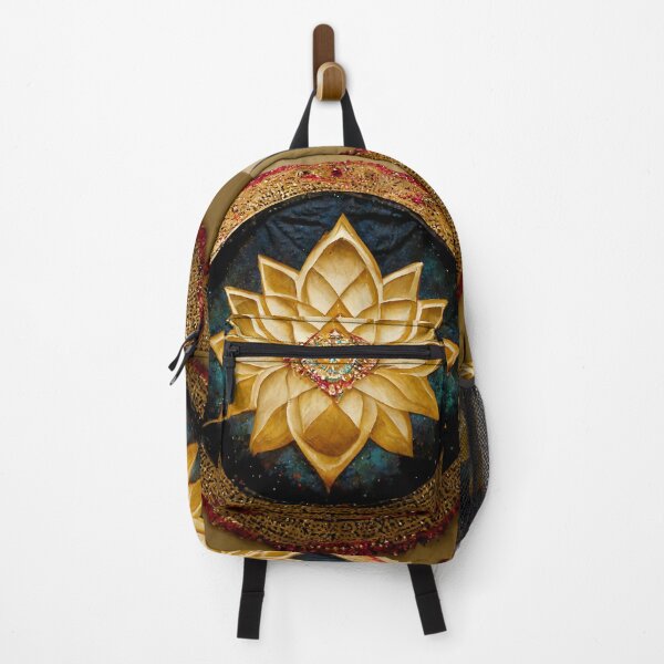 Item preview, AI 8K Gold Lotus Mandala designed and sold by GuyBlank.