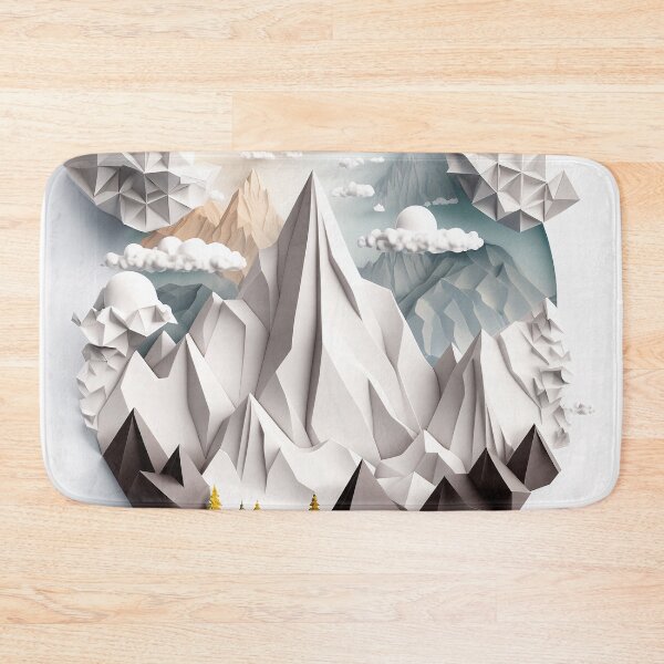 Item preview, origami mountains designed and sold by Kadhaf.