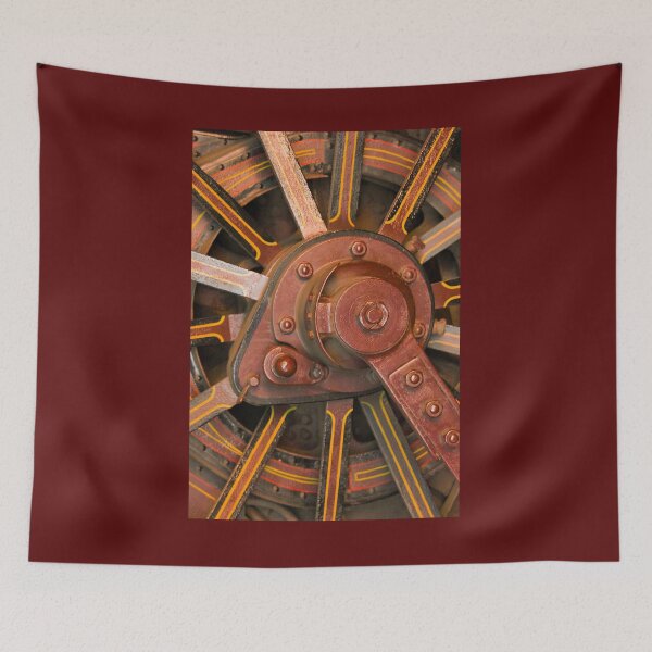 Item preview, Old Steam Roller Wheel Effects Vertical designed and sold by eddiebarronshop.