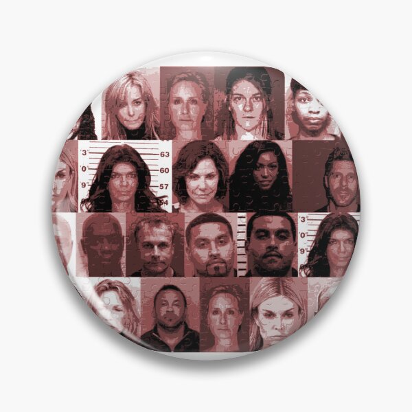 Item preview, The Mugshot Housewives of New York City real housewives mugshot designed and sold by diezitrones.