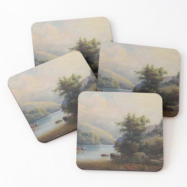 Item preview, John Heyl Raser- Riverscape designed and sold by tomorrowsart.