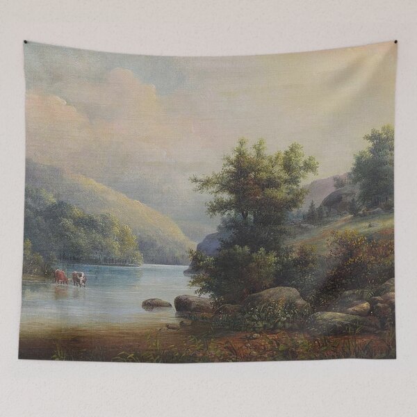 Item preview, John Heyl Raser- Riverscape designed and sold by tomorrowsart.