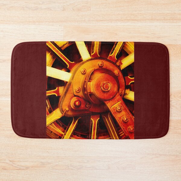 Item preview, Old Steam Roller Wheel Effects Vertical designed and sold by eddiebarronshop.