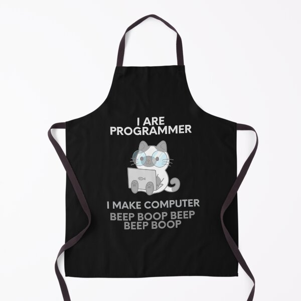 Item preview, I Are Programmer, Cat Programmer, I Make Computer Beep Boop Beep Beep Boop designed and sold by Nati-shop.