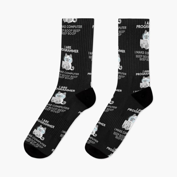 Item preview, I Are Programmer, Cat Programmer, I Make Computer Beep Boop Beep Beep Boop designed and sold by Nati-shop.