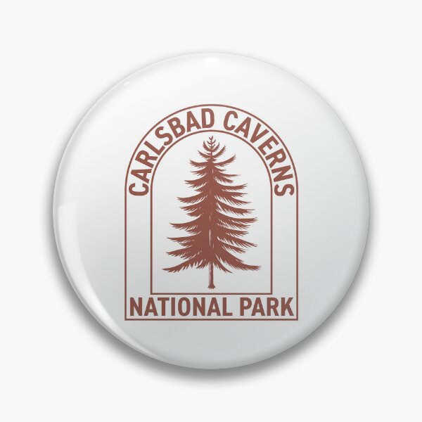 Item preview, Carlsbad Caverns National Park New Mexico Vintage Tree designed and sold by HalpinDesign.