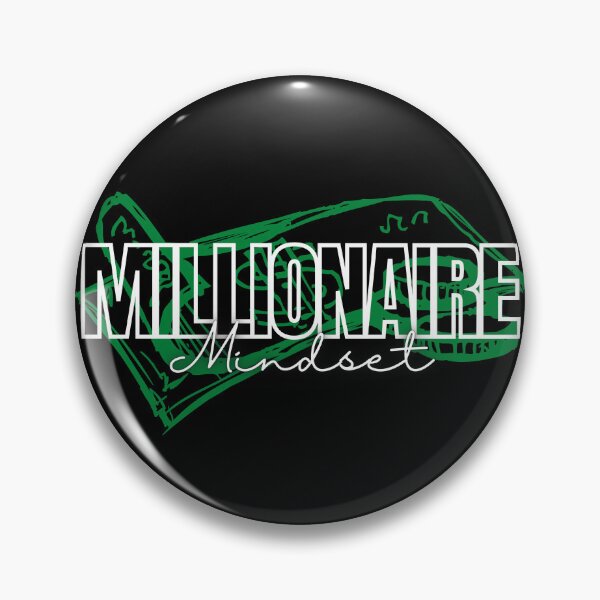 Item preview, Millionaire Mindset poster designed and sold by KingsManKind.