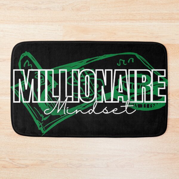 Item preview, Millionaire Mindset poster designed and sold by KingsManKind.