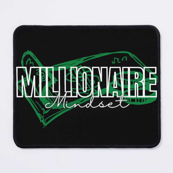 Item preview, Millionaire Mindset poster designed and sold by KingsManKind.