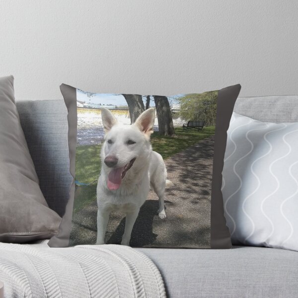 Artikelvorschau, Weißer Deutscher Schäferhund entworfen und verkauft von MeggyMayDesigns.
