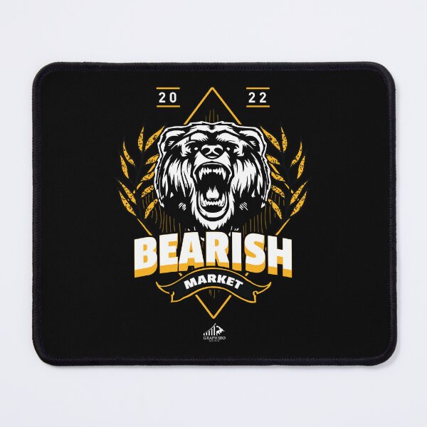 Item preview, Bearish, bear market 2022, trading designed and sold by GraphseoBourse.