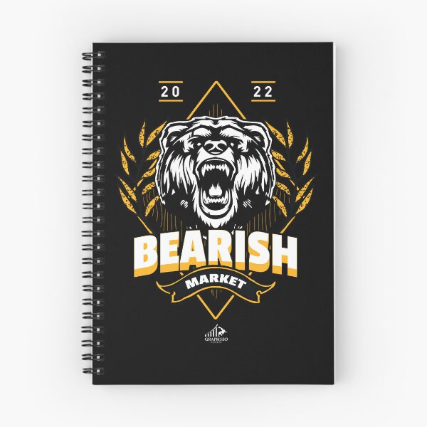 Item preview, Bearish, bear market 2022, trading designed and sold by GraphseoBourse.
