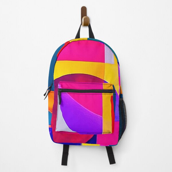 Item preview, Colorful abstract shapes geometric art painting designed and sold by vishalraifx.