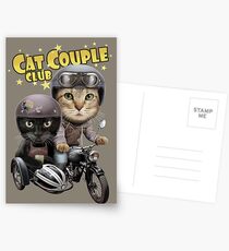 CAT-PAAR-CLUB Postkarten