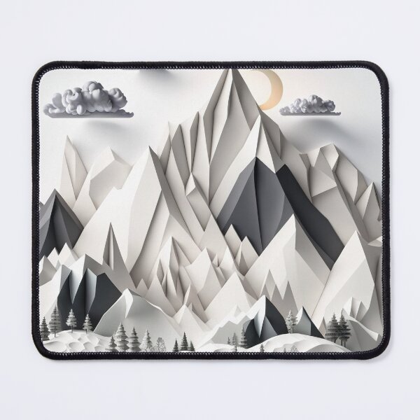Item preview, origami mountains designed and sold by Kadhaf.
