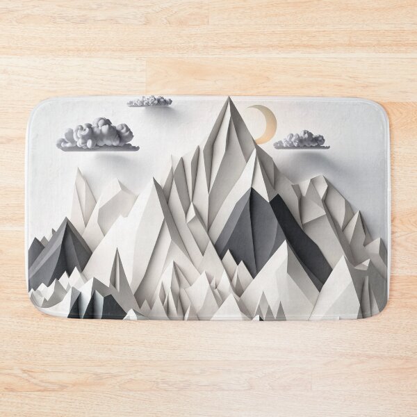 Item preview, origami mountains designed and sold by Kadhaf.