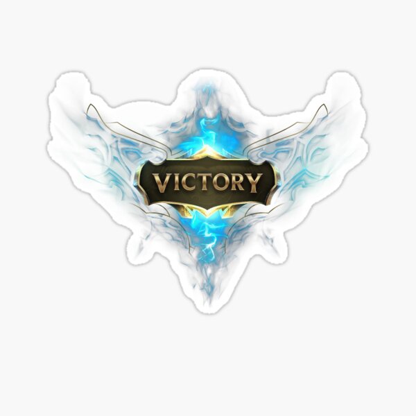 League of legend Victoire Sticker
