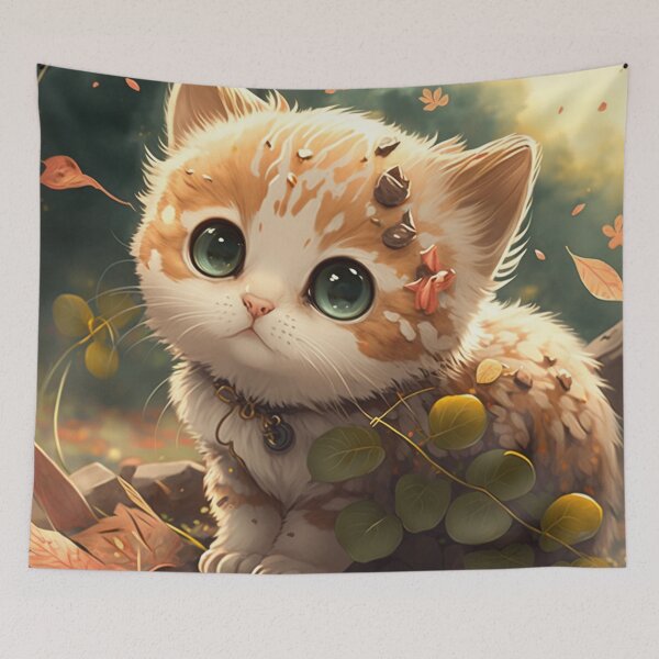 Item preview, Anime Cat designed and sold by ArtRogue.